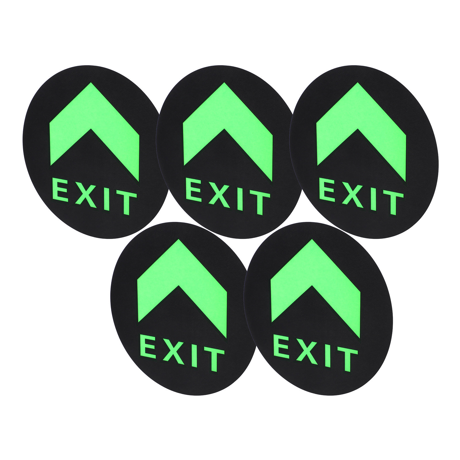 5Pcs Exit Sign Stickers Night  - Emergency Exit Sign review and price